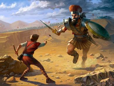 Image result for david and goliath