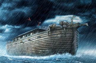 Image result for noah and the flood